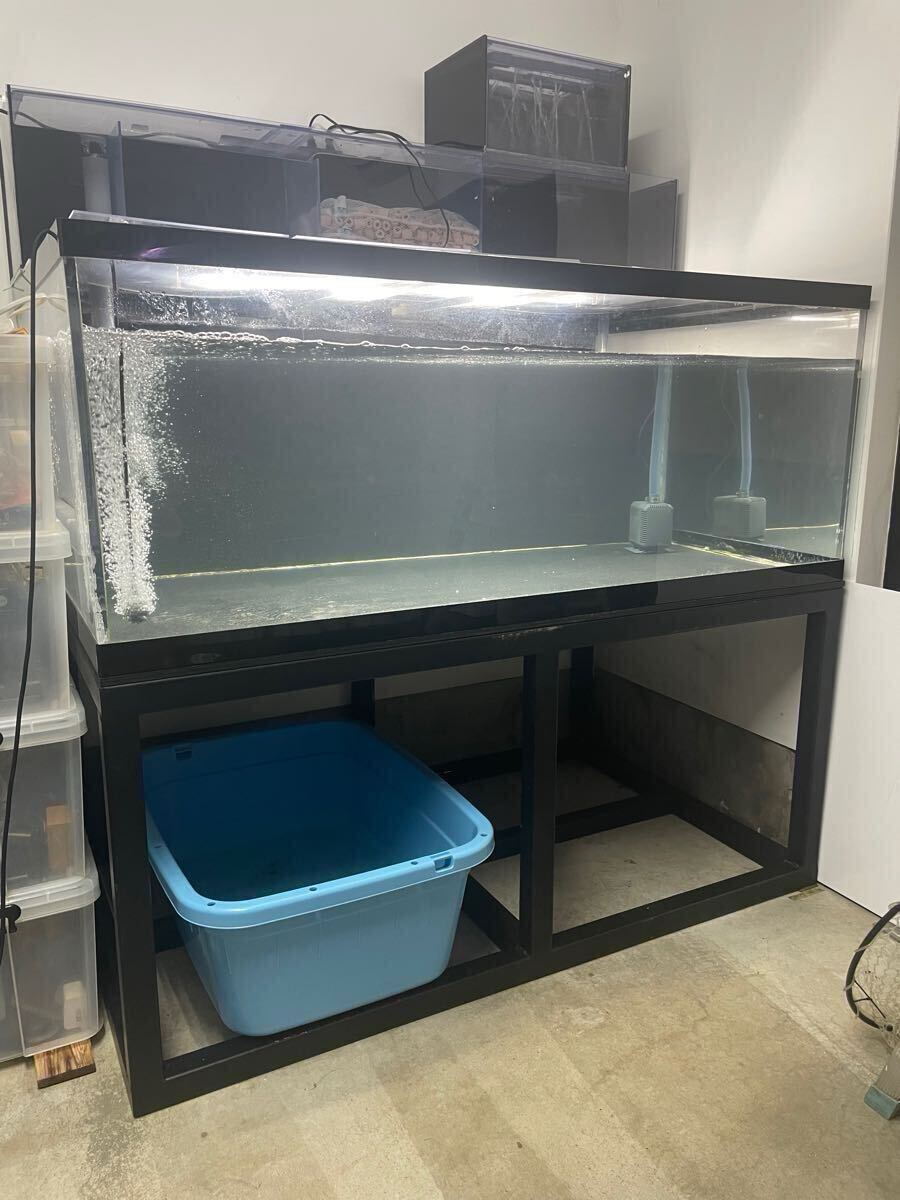 1500×900×600 カンテツ(関東建鉄) アクリル水槽 ぷぅ工房製上部 1500×900×600 カンテツ(関東建鉄) アクリル水槽 ぷぅ工房製上部