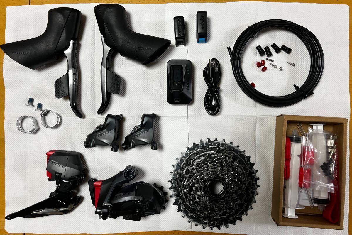 スラム SRAM force eTAP AXS HRD 2x12s グループセット