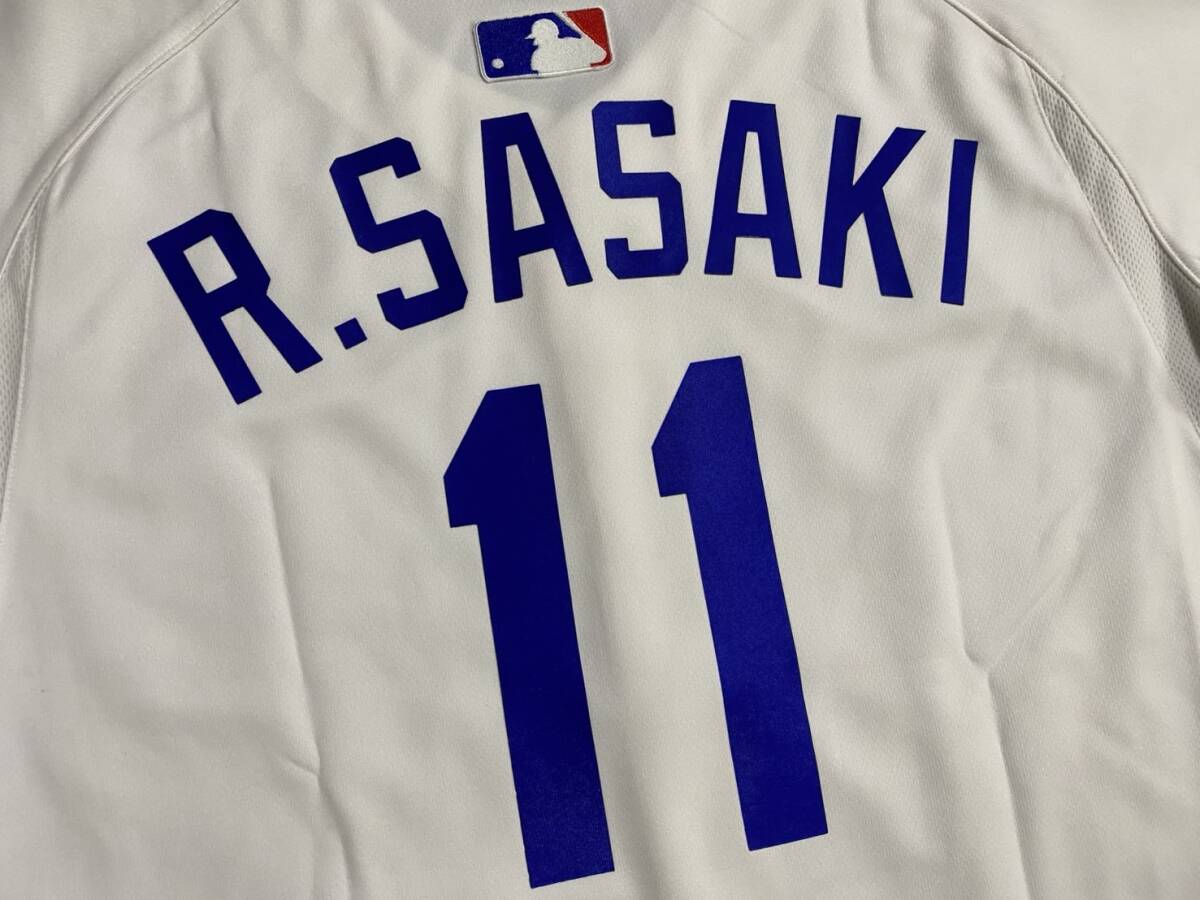 佐々木 朗希 2XL ドジャース ユニフォーム ロサンジェルス LA 佐々木 朗希 2XL ドジャース ユニフォーム ロサンジェルス LA