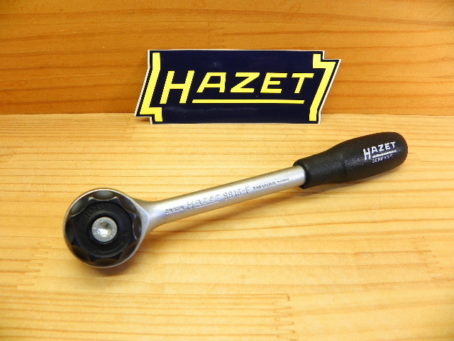 新品 旧型 ハゼット 3/8(9.5)sq 丸型ラチェットハンドル HAZET 新品 旧型 ハゼット 3/8(9.5)sq 丸型ラチェットハンドル HAZET