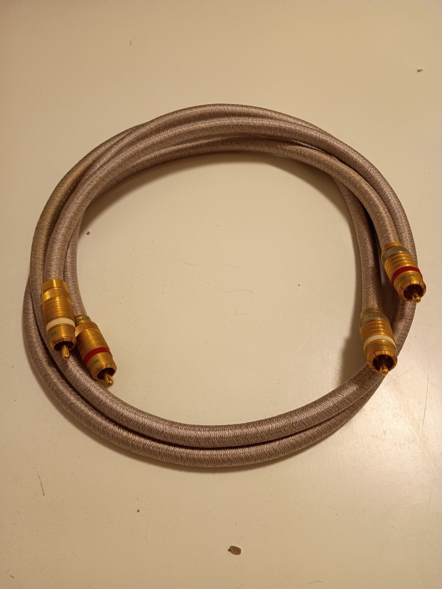 ACROTEC 8N-A2080 アクロテックRCAケーブル約1m レア希少 ACROTEC 8N-A2080 アクロテックRCAケーブル約1m レア希少物