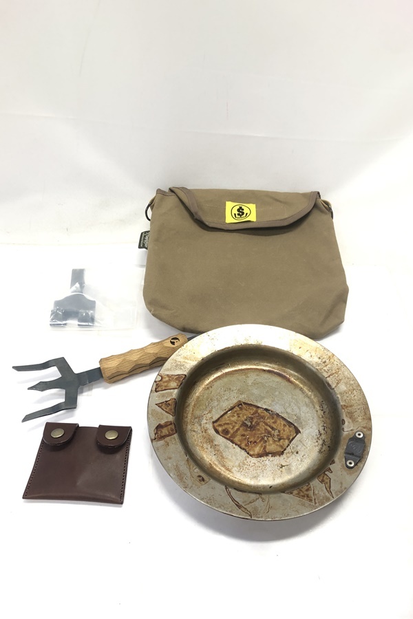 【送料無料】東京)◇SOMABITO ソマビト 焚き火dishpan Poseidon A specialセット