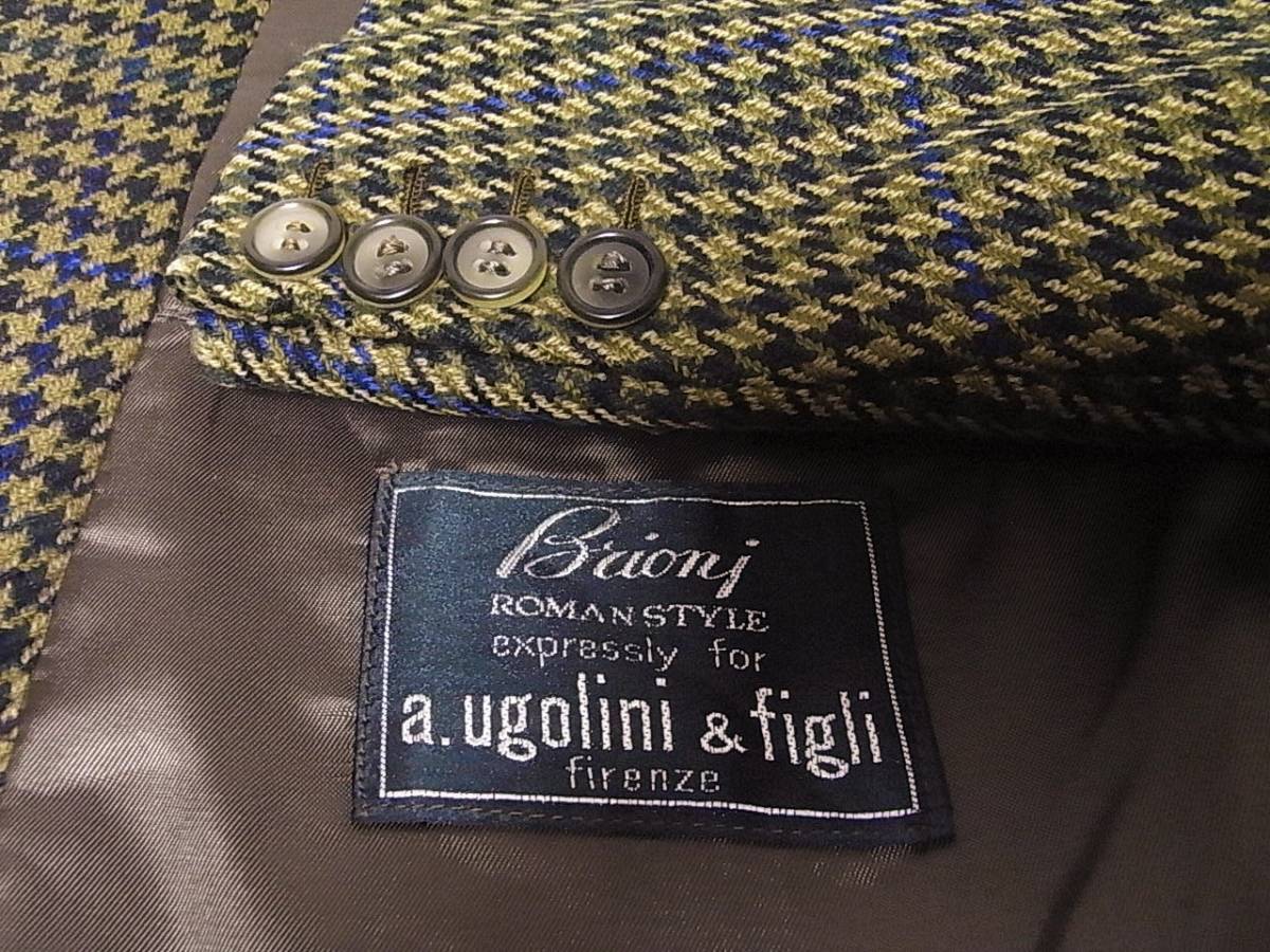 sizeXL相当 ブリオーニ Brioni ツイード製カジュアルジャケット sizeXL相当 ブリオーニ Brioni ツイード製カジュアルジャケット
