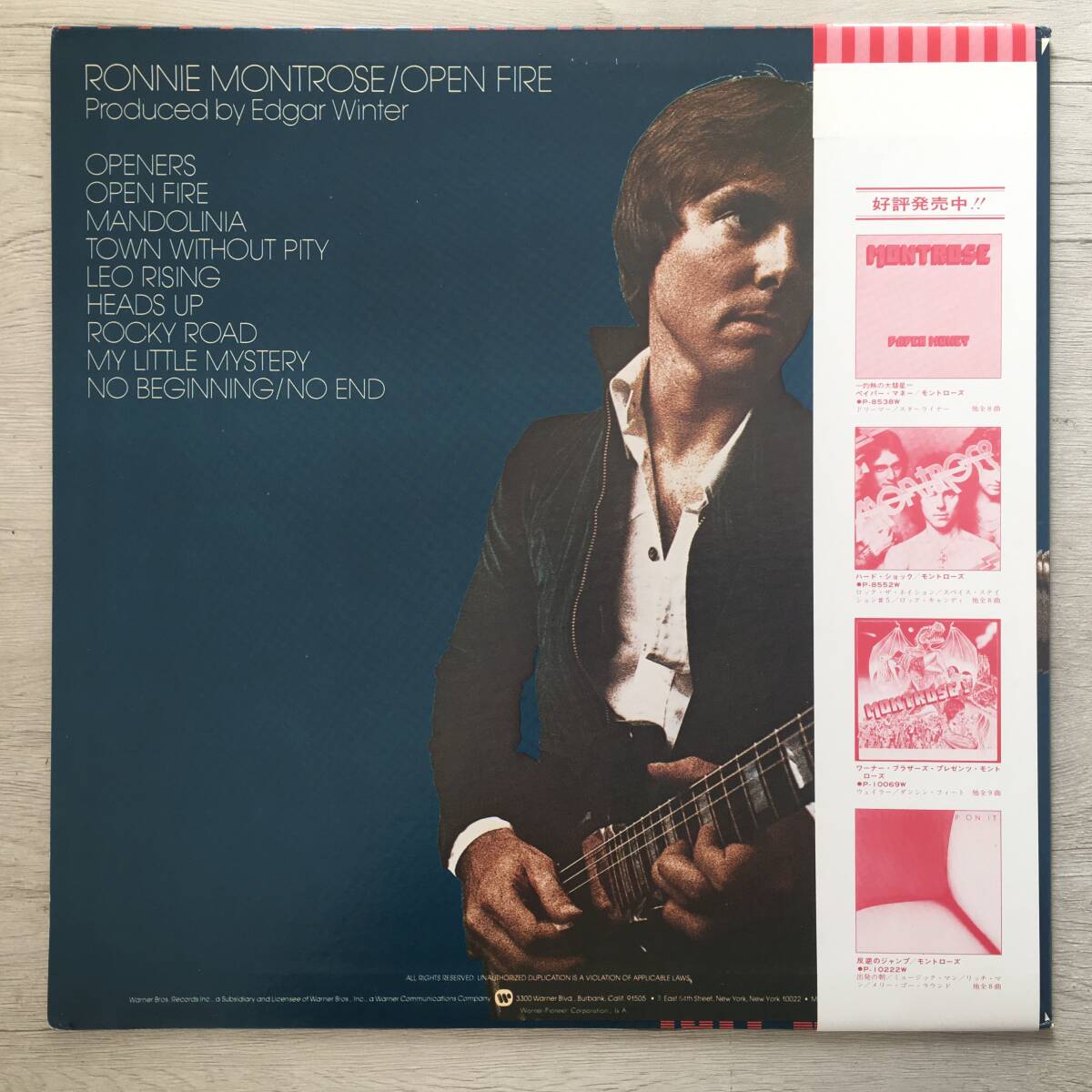 PROMO RONNIE MONTROSE OPEN FIRE