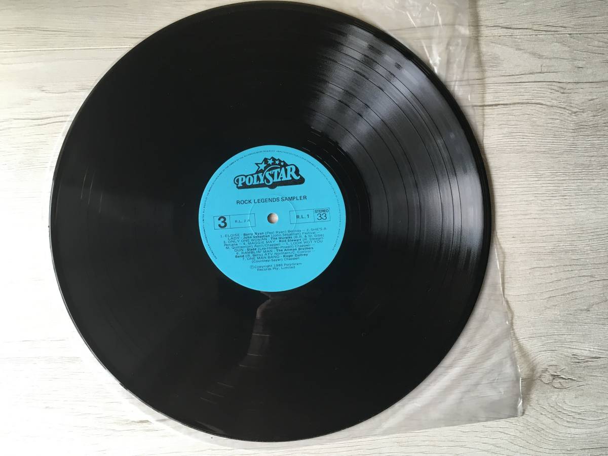 ROCK LEGENDS SAMPLER CREAM THE BEATLES BLACK SABBATH THE MARBELES GRAHAM BONETT SLADE JIMI HENDRIX Австралия запись PROMO