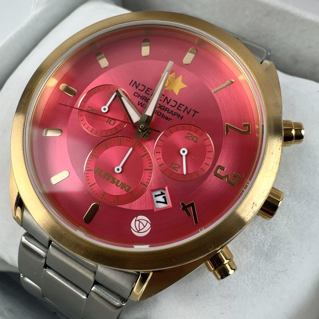【美品】五等分の花嫁∬ INDEPENDENTコラボ 腕時計 中野五月モデル シリアル002/200 200個限定生産