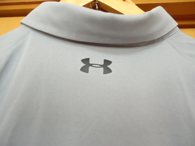 即決　ハワイ　ハワイ大學(xué)　アンダーアーマー　UNDER ARMOUR　ポロシャツ　グレー?ダークグレー色?。兀兀? bimg=