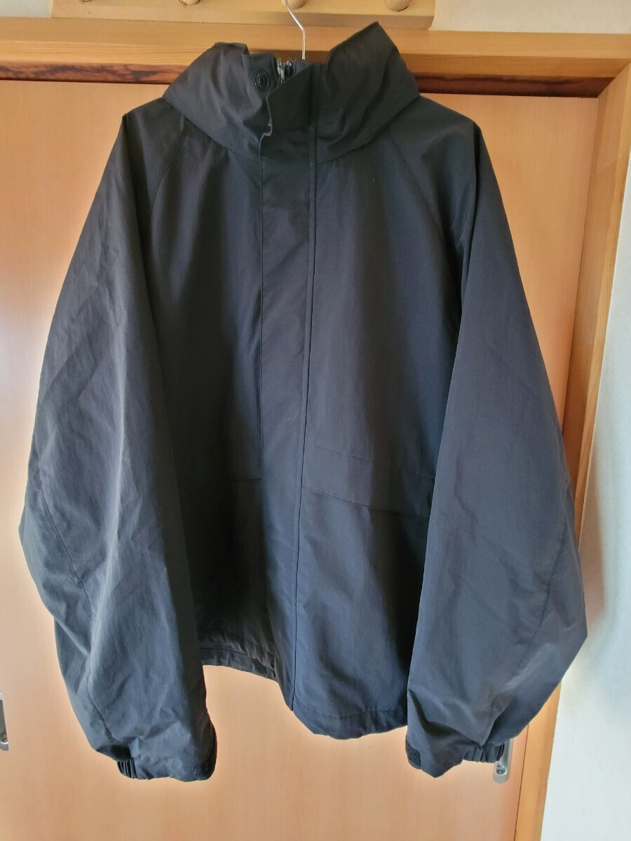 ユニクロ UNIQLO　ウインドプルーフスタンドブルゾン　ブラック　XXL ジャケット