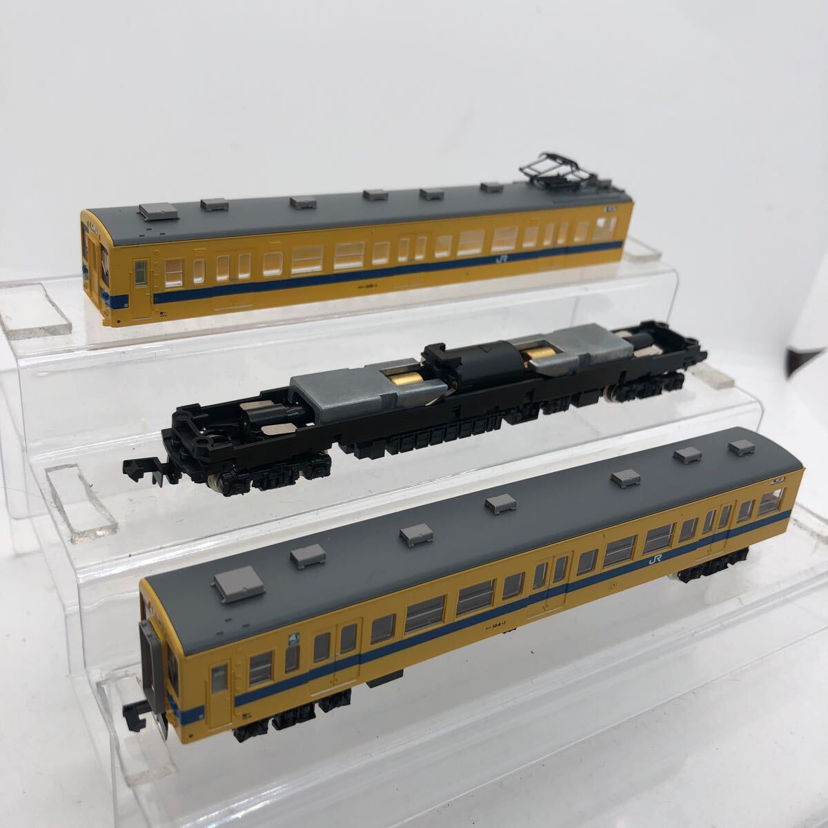 TM-18 20m級 動力ユニット 動作確認済 TOMYTEC トミーテック 鉄道コレクション JR 105系 福塩線 2両セット 鉄コレ 1円〜