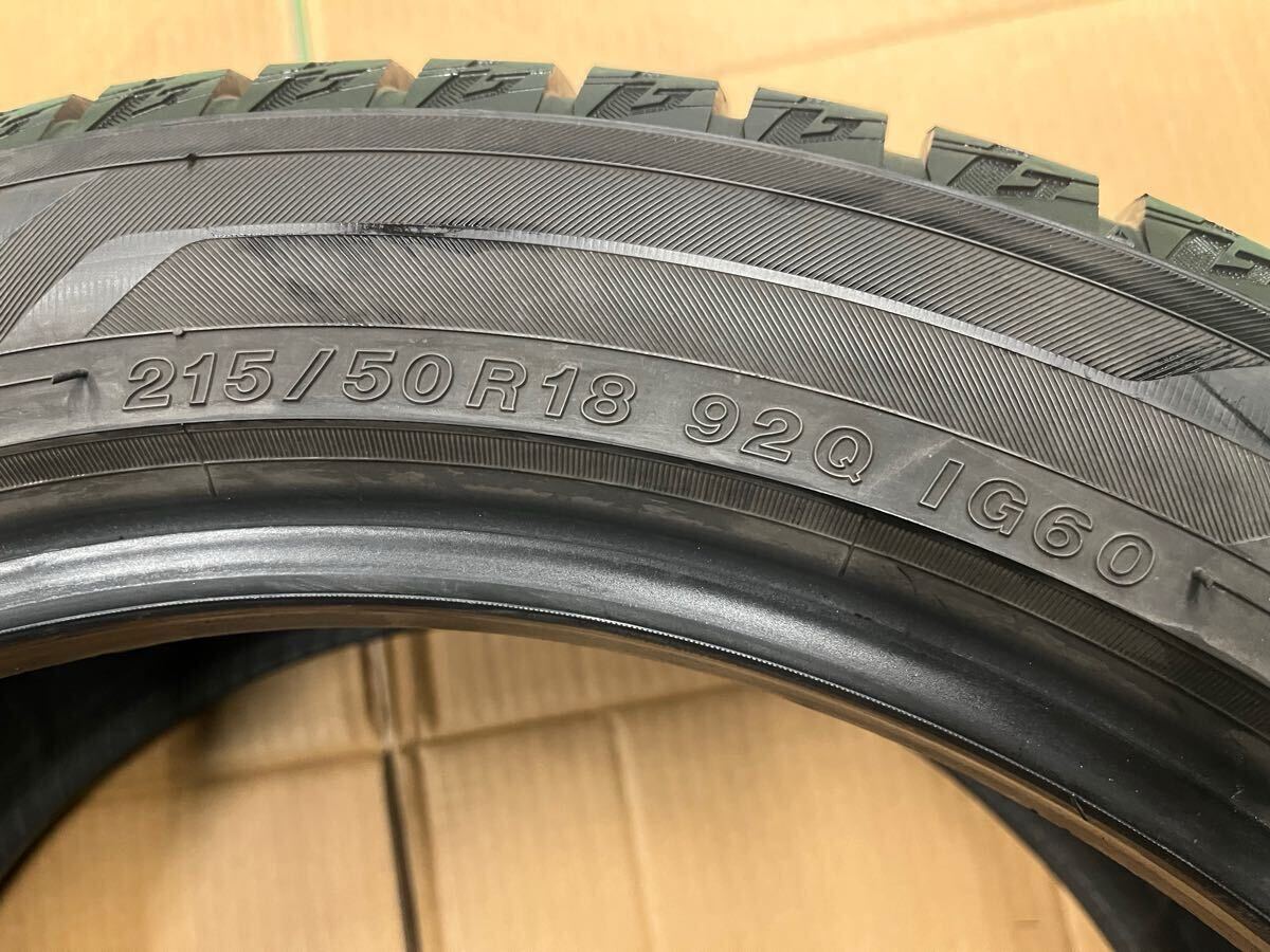 送料無料】計4本あり アイスガード IG60 215/50R18 2本セット ① 送料無料】計4本あり アイスガード IG60 215/50R18 2本セット ①