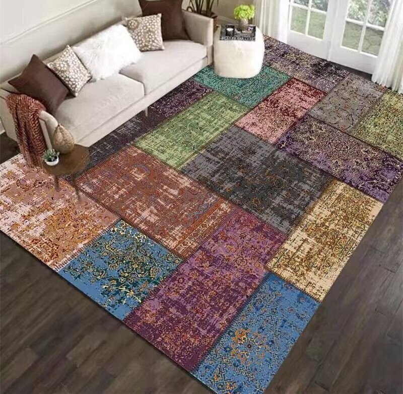 160cm×230cmレトロ アメリカ式　豪華　家庭用カーペット　超人気　寝室　カーペット