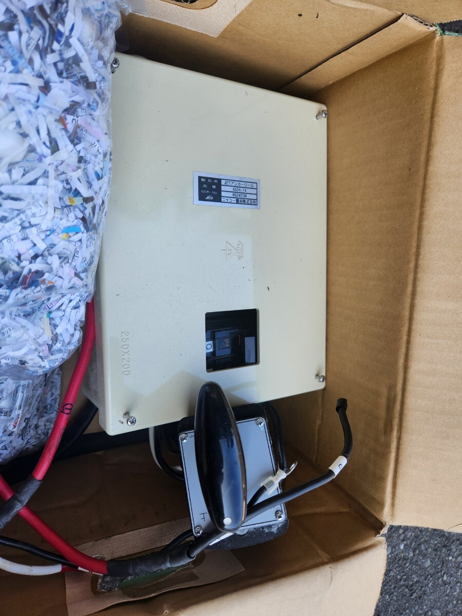 125000円 【中古品】ニッコー機材ジェットアンカーリール4524-14 125000円 【中古品】ニッコー機材ジェットアンカーリール4524-14