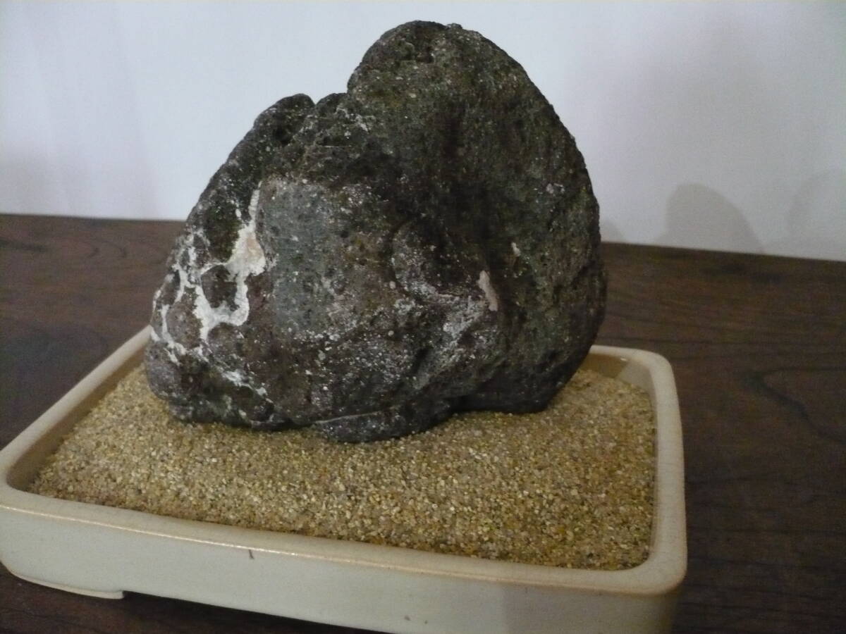 稀少 稀少! 水石 観賞石 天然石 川の流れで穴が空いた石 アメリカ産2 稀少 稀少! 水石 観賞石 天然石 川の流れで穴が空いた石