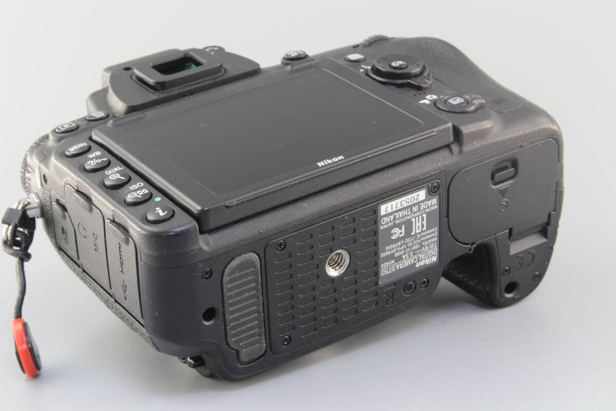 B+ (并品) Nikon ニコン D750 ボディ フルサイズ 元箱 初期不良返品無料
