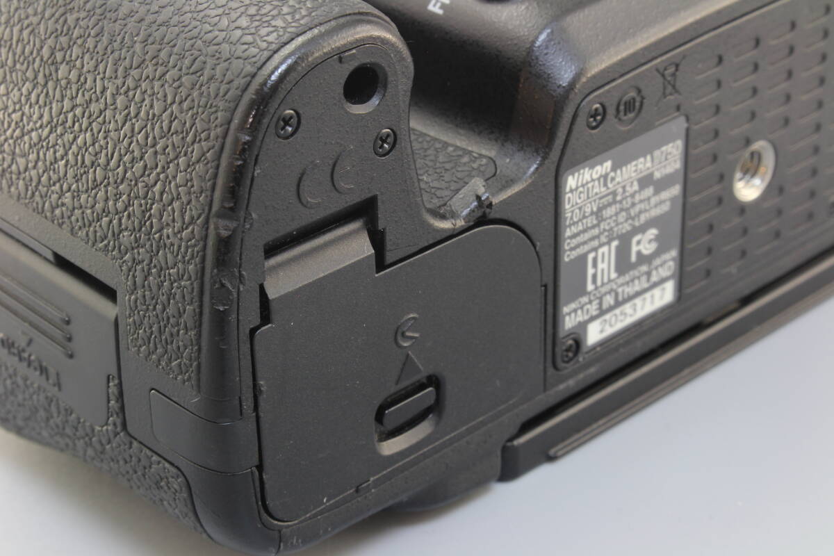 B+ (并品) Nikon ニコン D750 ボディ フルサイズ 元箱 初期不良返品無料
