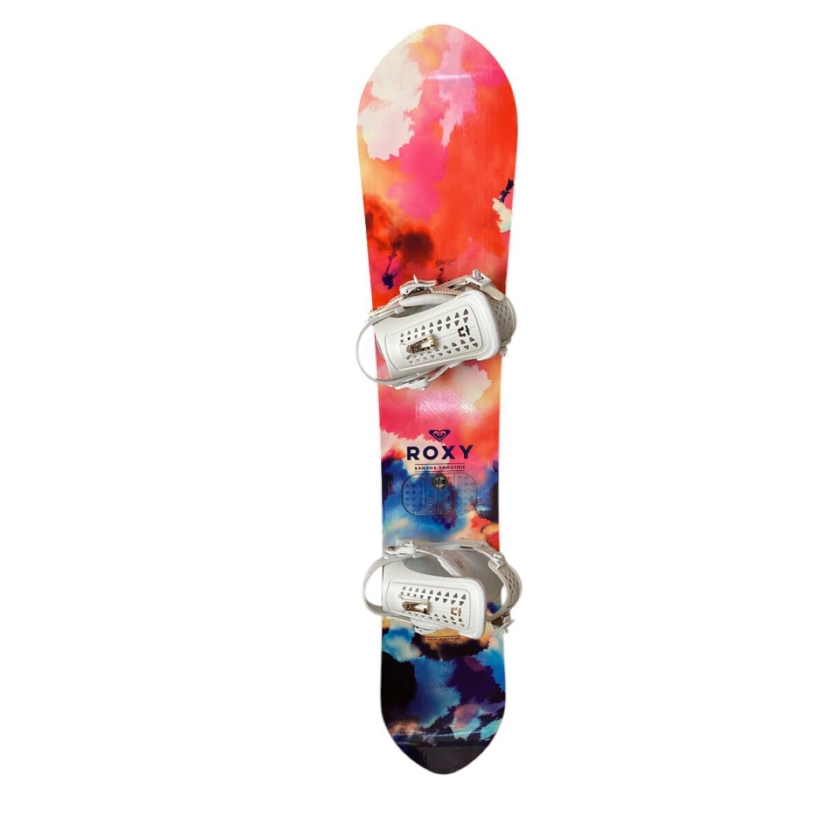 超美品　ROXY BANANA SMOOTHIE 143cm UNION TRILOGY ビンディング　上位機種　匿名配送　スノーボード