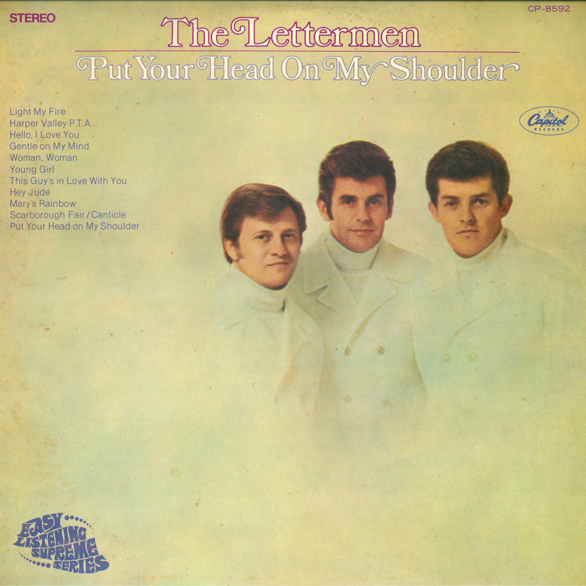 LP Lettermen Put Your Head On My Shoulder CP8592 CAPITOL /00260