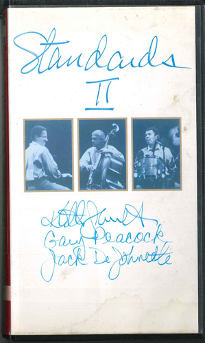 VHS Keith Jarrett Trio スタンダーズ?ライヴ2 VAVZ2001 VIDEOARTS /00300