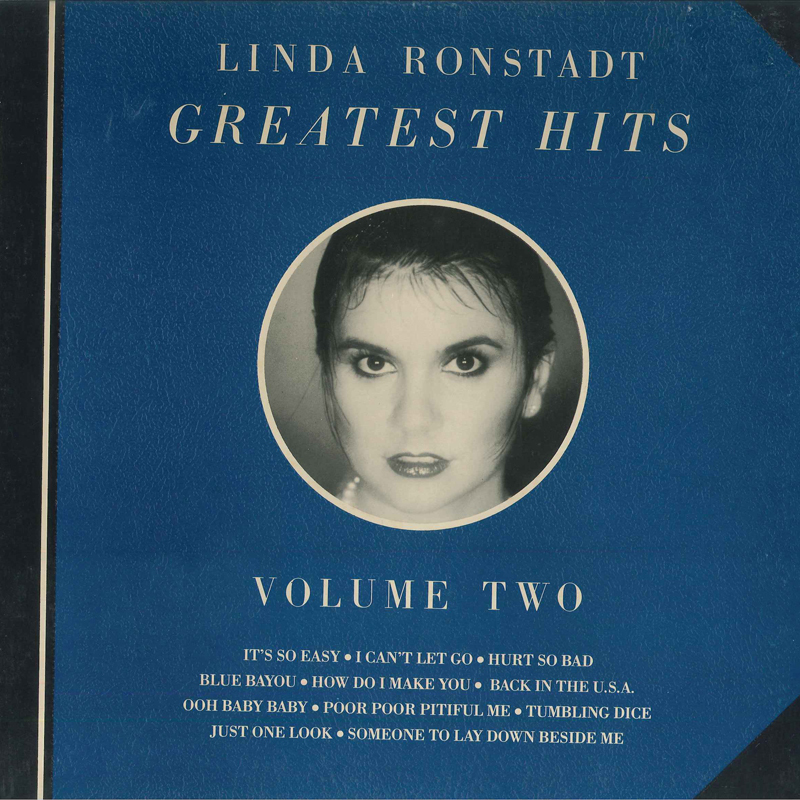 LP Linda Ronstadt Greatest Hits Volume Two P10928Y ASYLUM /00400