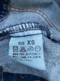 リーバイス?。罚玻埃玻?０２　サードタイプ　XSサイズ?。保梗梗澳甏k売　キッズサイズ　中古品　中國(guó)制　ジージャン