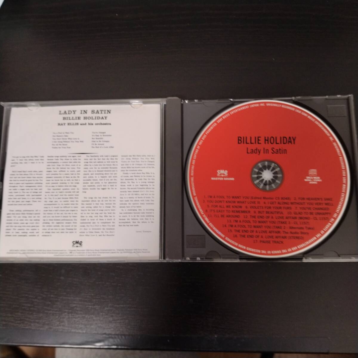 bi Lee * Hori teireti in атлас +4 BILLIE HOLIDAY б/у CD
