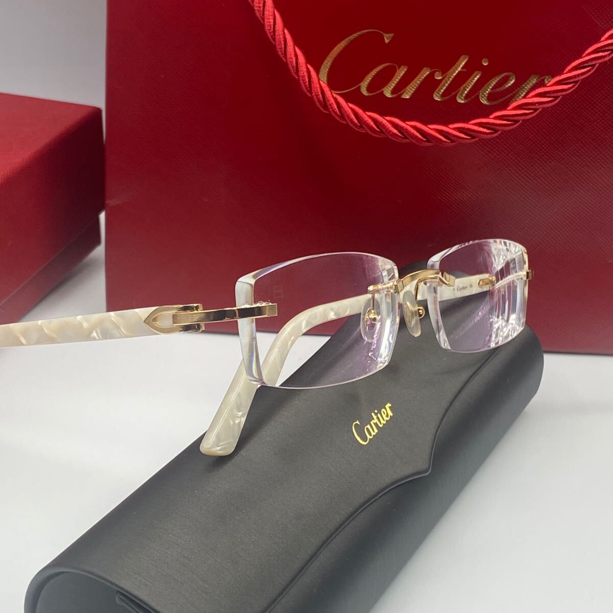 GACKT同型別タイプ着用 Cartier 眼鏡フレーム カルティエ アイ GACKT同型別タイプ着用 Cartier 眼鏡フレーム カルティエ アイ