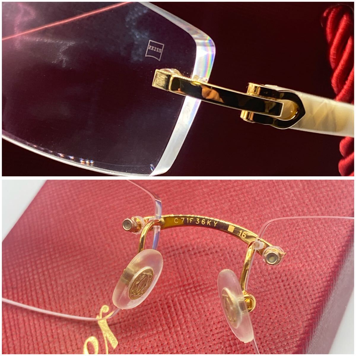 GACKT同型別タイプ着用 Cartier 眼鏡フレーム カルティエ アイ GACKT同型別タイプ着用 Cartier 眼鏡フレーム カルティエ アイ