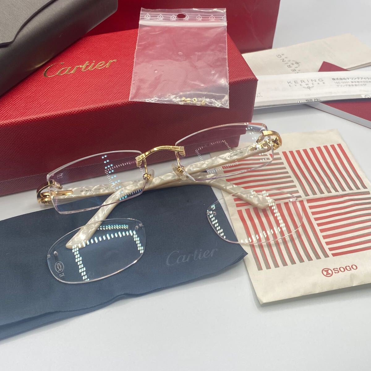 GACKT同型別タイプ着用 Cartier 眼鏡フレーム カルティエ アイ GACKT同型別タイプ着用 Cartier 眼鏡フレーム カルティエ アイ