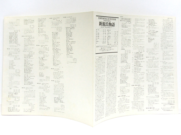 帯付LP☆ 新源氏物語 ジャンピング！ 榛名由梨 大地真央 宇崎竜童（CBSソニー 40AH 1184～5）2枚組 宝塚歌劇団月組 YURI HARUNA MAO DAICHI_画像6