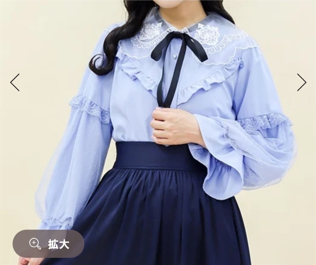 2枚セット ワンピース ブラウス axes femme kawaii アクシーズ 2枚セット ワンピース ブラウス axes femme kawaii アクシーズ