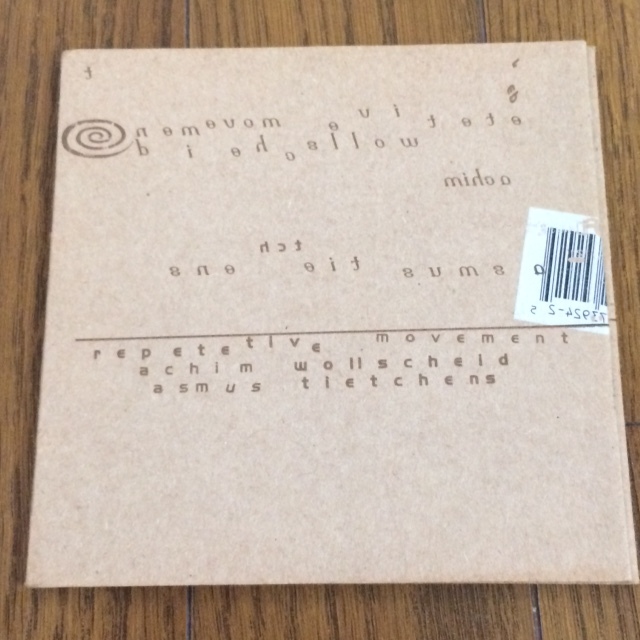 [ Achim Wollscheid & Asmus Tietchens / Repetitive Movements ] 送料無料 Staalplaat
