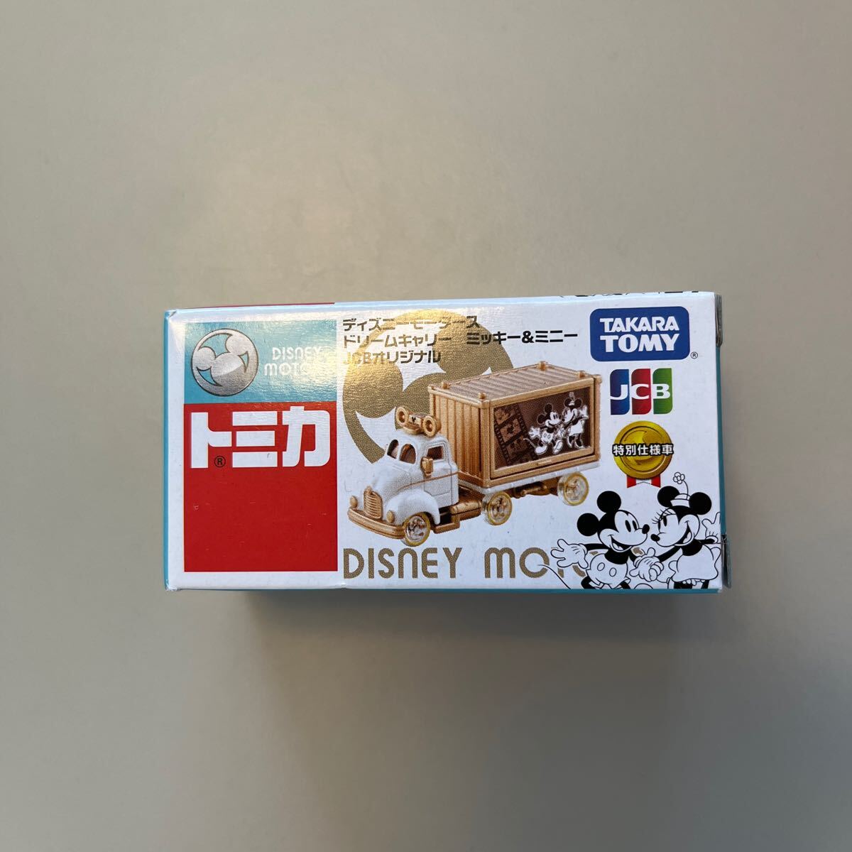 ディズニーモータース　 ドリームキャリー　ミッキー&ミニー　JCBオリジナル