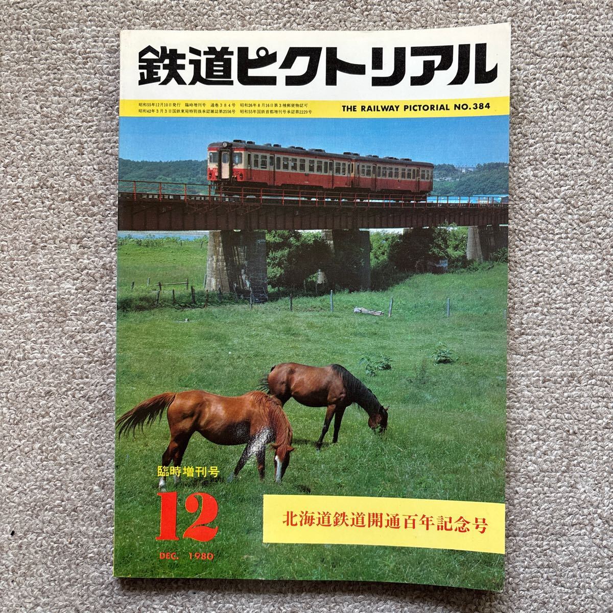 鉄道ピクトリアル　No.384　1980年12月臨時増刊号