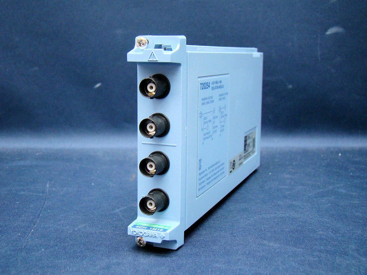 yokogawa 横河 720254 7202-54 4CH 1MS/s 16bit 絶縁モジュール 中古