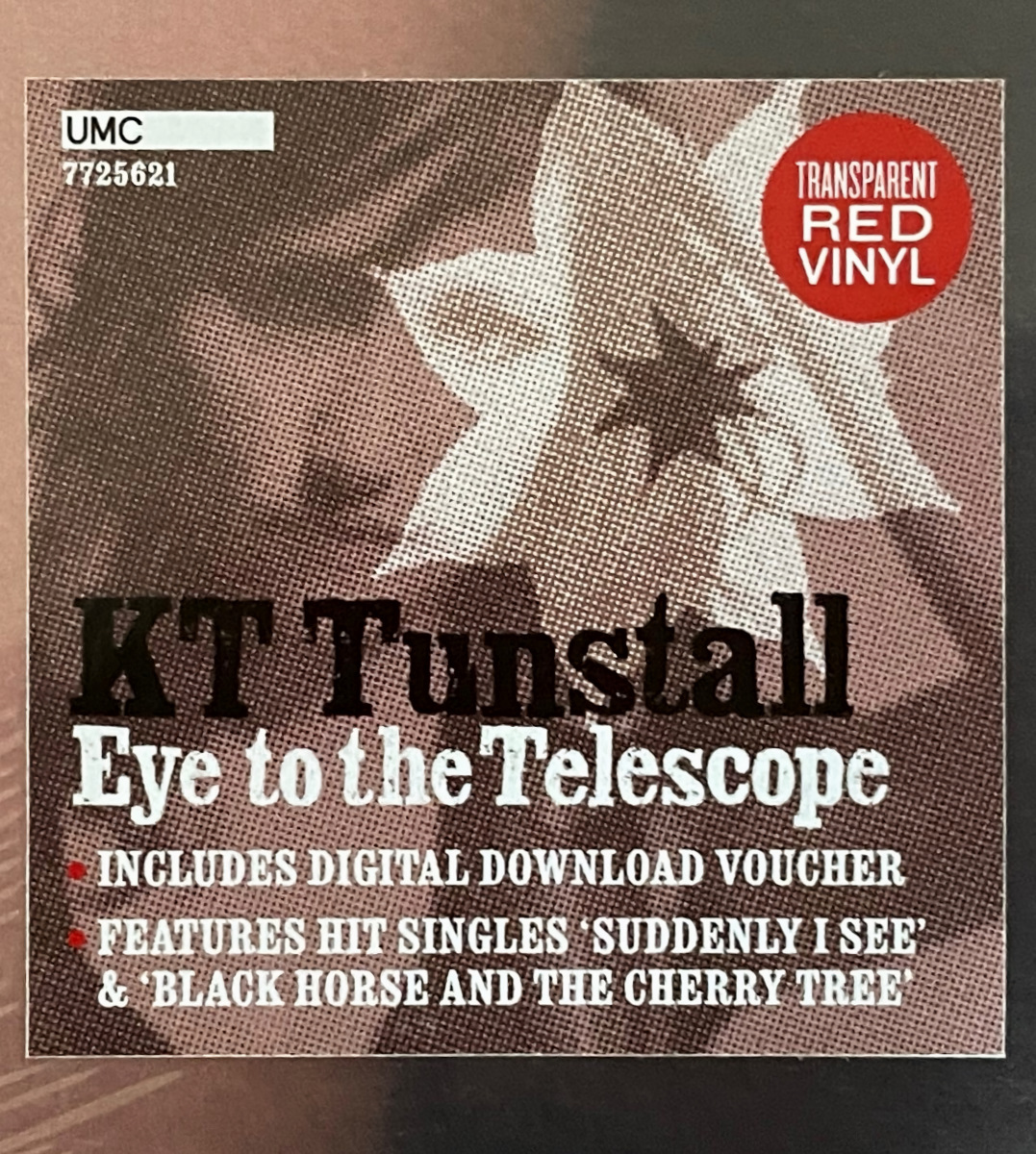 ?未開封シールド/限定盤?KT Tunstall - Eye To The Telescope (Red Vinyl)/Sarah McLachlan/Sheryl Crow/Sara Bareilles/Jewel