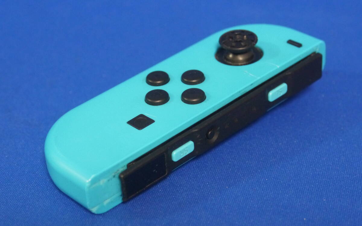 Nintendo Switch оригинальный Joy темно синий / Joy-Con(L) neon голубой / дефект иметь утиль!!