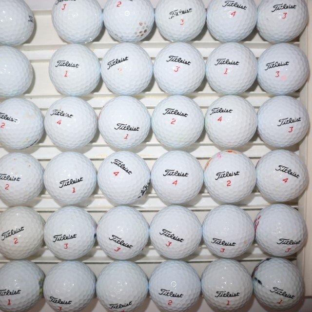 36個 タイトリスト TRUFEEL Bランク 中古 TITLEIST トゥルーフィール ロストボール 送料無料