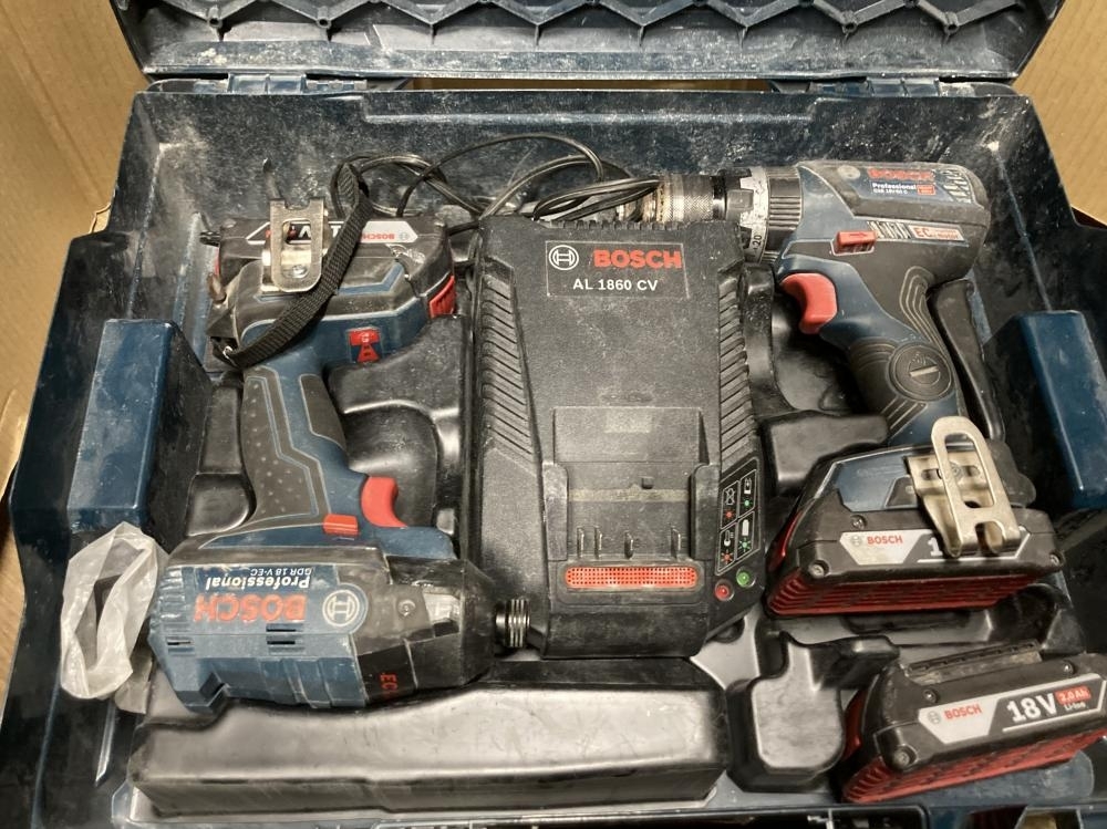 020♪おすすめ商品・即決価格♪ボッシュ コードレスインパクトドライバセット GDR18V-EC GSB18V-60C バッテリー×3 充電器