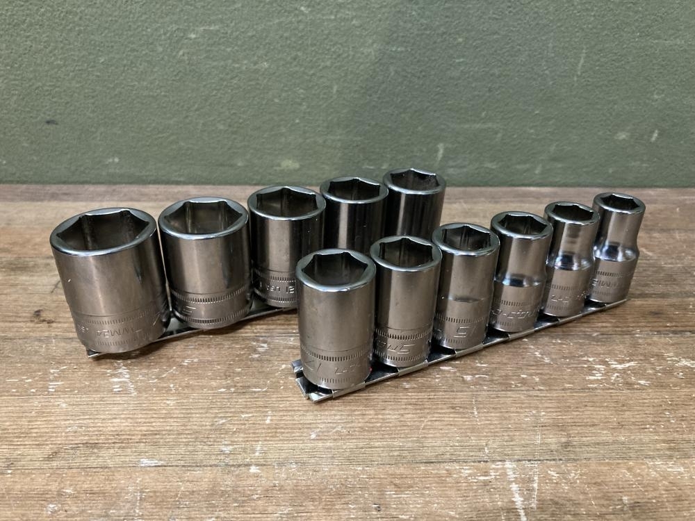 020♪おすすめ商品・即決価格♪スナップオン 1/2シャローソケット 11点セット TWM24 22 21 19 18 17 16 15 14 13 12