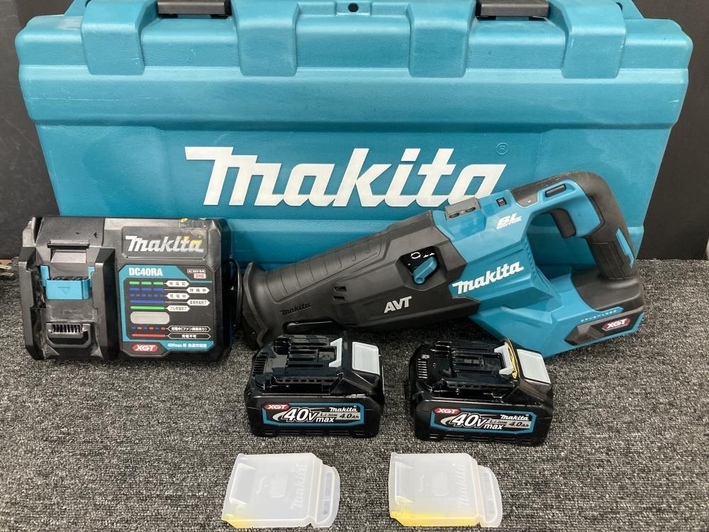 013♪おすすめ商品♪マキタ makita 充電式レシプロソー+4.0Ahバッテリー×2+充電器 JR002G 40Vmax 商品状態欄必読