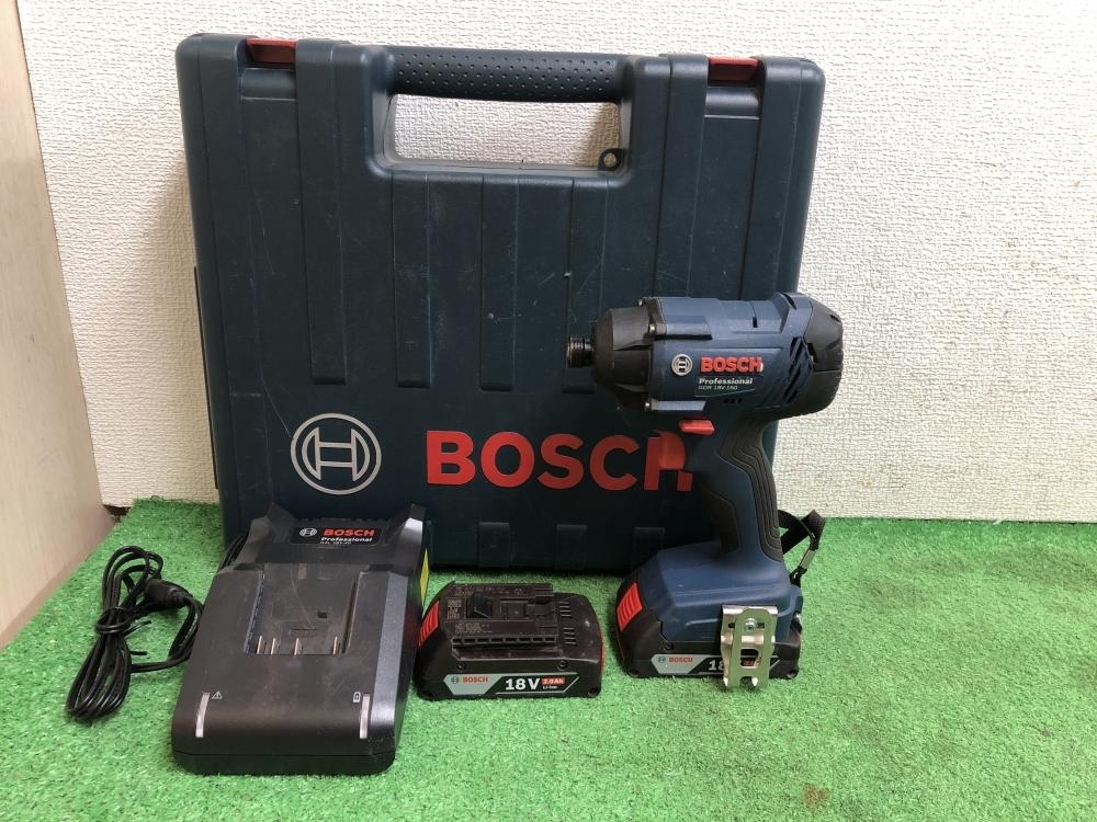 005▽おすすめ商品▽BOSCH 充電式インパクトドライバ GDR18V-160