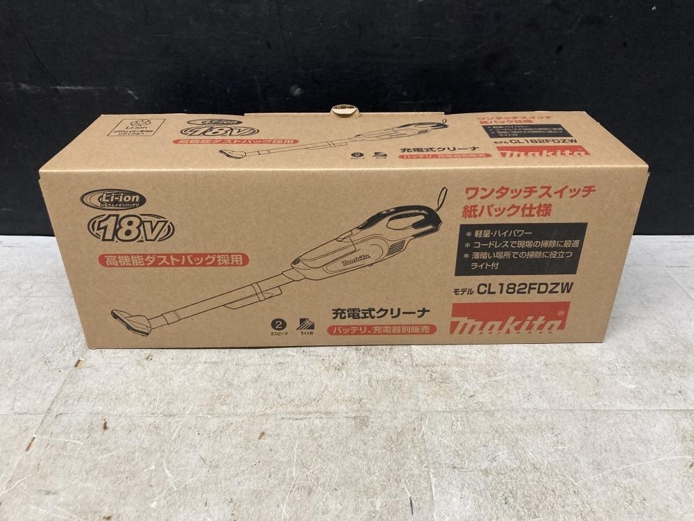 019■未使用品■マキタ 18V充電式クリーナ CL182FDZW