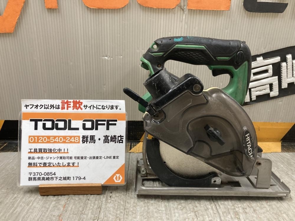 002○おすすめ商品○日立 HITACHI 125mmコードレスチップソーカッタ CD14DBL(NN) ※本体のみ　※詳細必読　高崎店