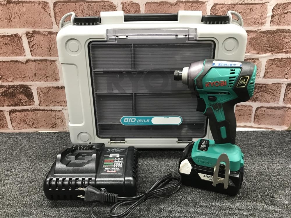 017◇おすすめ商品◇RYOBI 充電インパクトドライバ BID-181