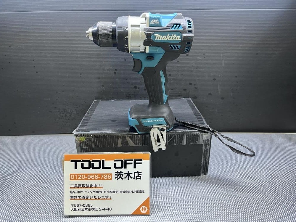 015●ジャンク品●マキタ makita 充電式ドライバドリル DF486DZ 18V 本体のみ ※不動品