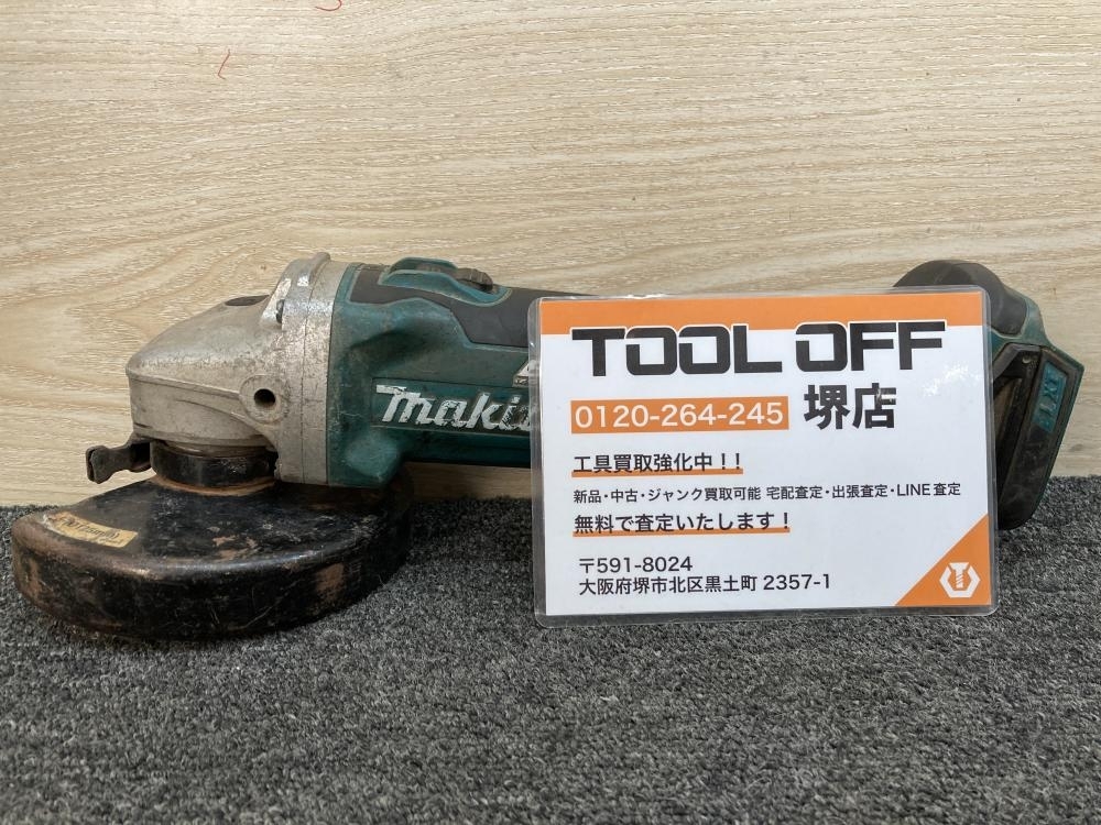 011◎おすすめ商品◎makita マキタ 125ｍｍ充電式ディスクグラインダ 18V GA504DN 本体のみ