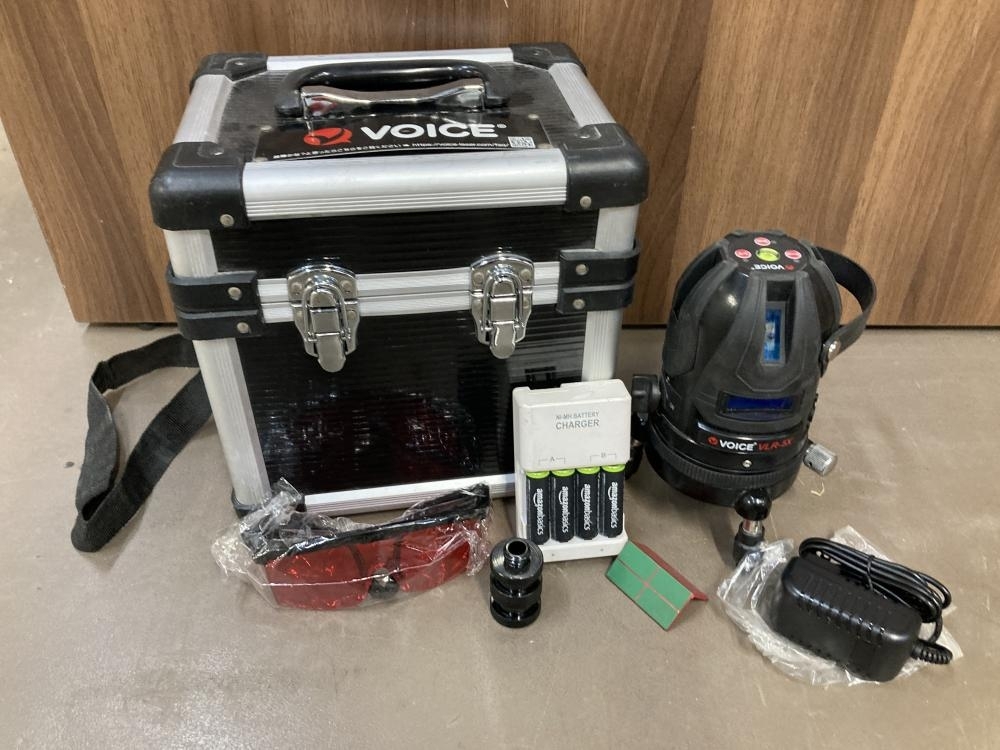007◇おすすめ商品◇VOICE 5ライン レッドレーザー墨出し器 VLR-5X ※未校正