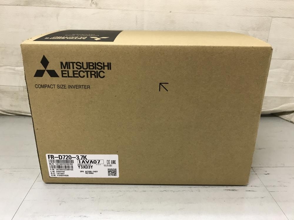 004★未使用品・即決価格★三菱電機 インバーター FR-D720-3.7K 2023年製 三相200V