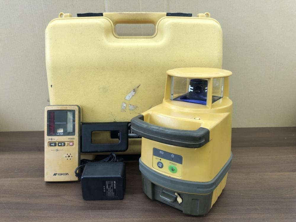 016■おすすめ商品■トプコン　TOPCON 回転レーザーレベル　ローティングレーザー RL-HA　受光器付:LS-7A　未校正