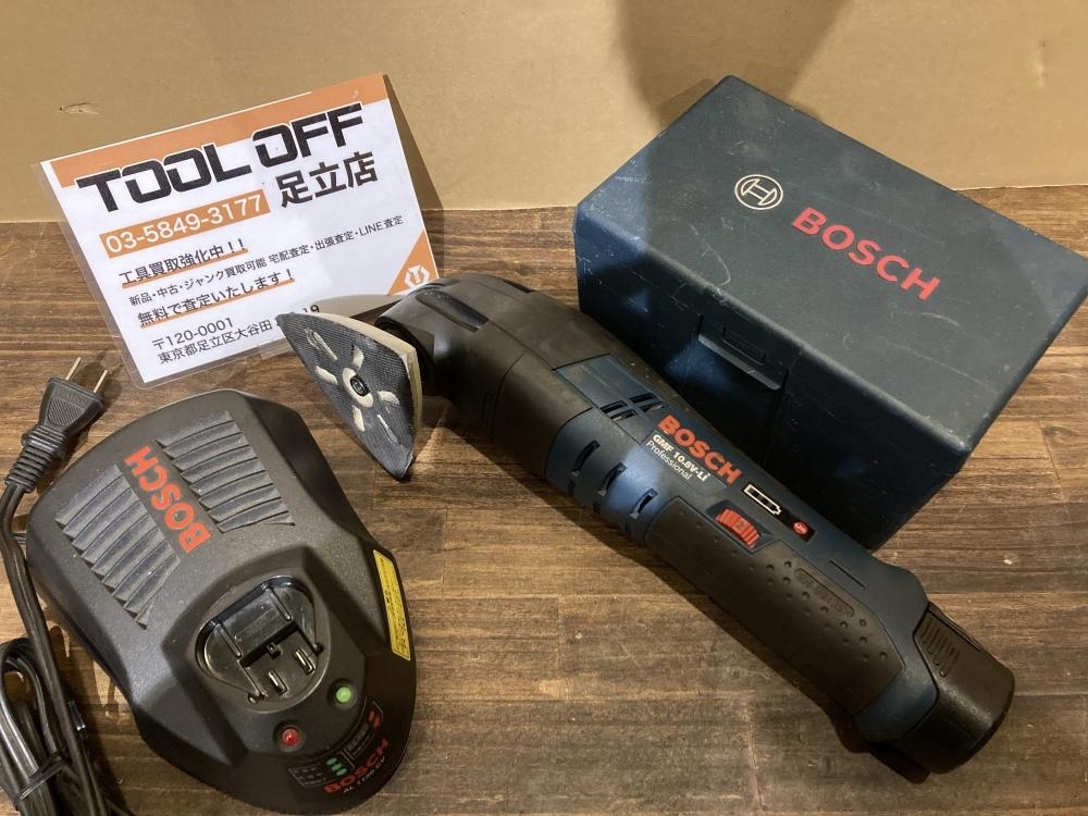023◆おすすめ商品◆ボッシュ 10.8Vコードレスマルチツール GMF10.8V-LI 本体+充電器+バッテリ1個